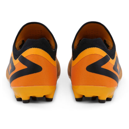 Saffron-Black - Back - Umbro Mens Velocita 6 Pro AG Football Boots