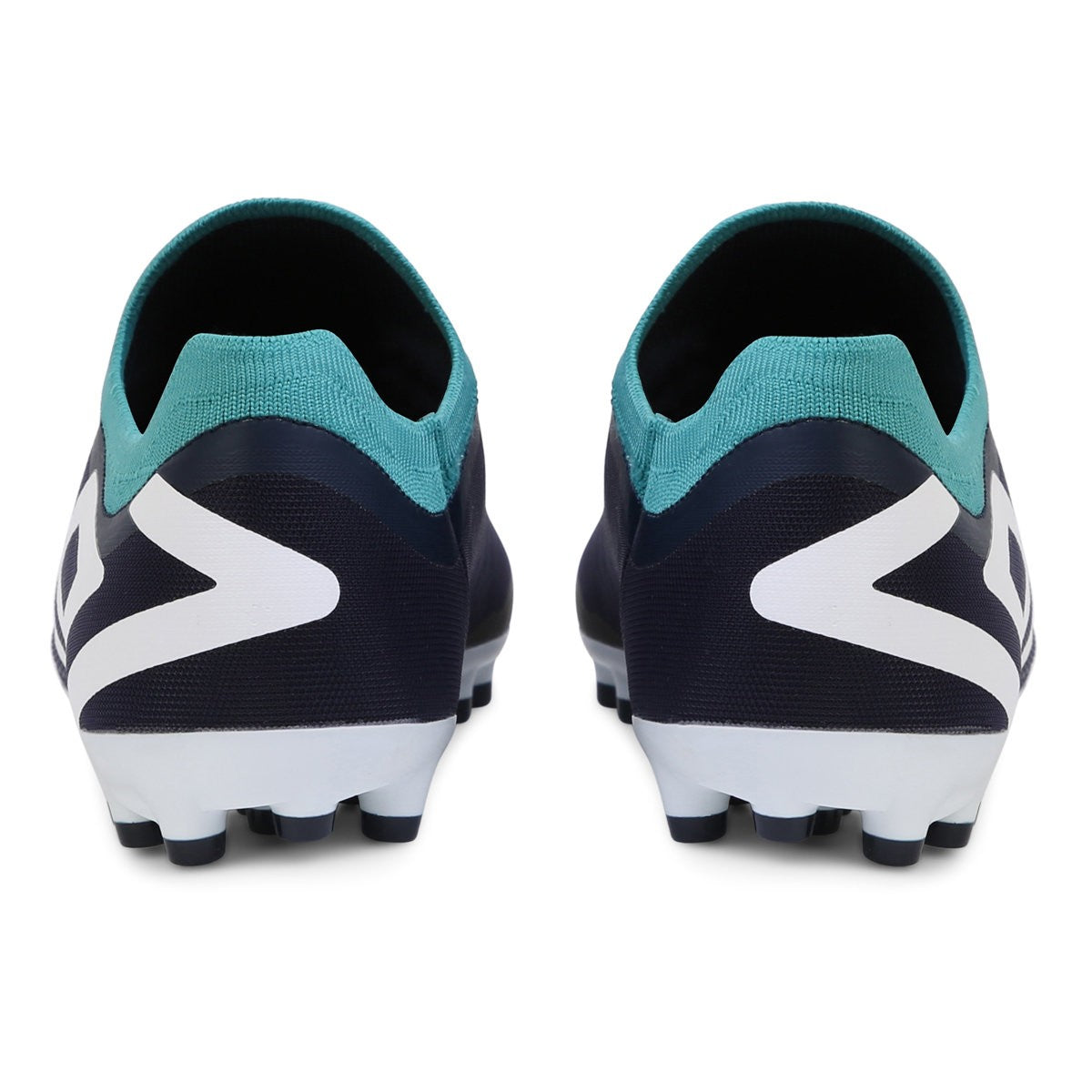 Navy Blazer-White-Latigo Bay - Back - Umbro Mens Velocita 6 Pro AG Football Boots