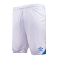 White - Front - Umbro Childrens-Kids 22-23 Linfield FC Home Shorts