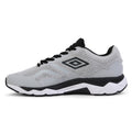 High Rise Grey-Black-White - Lifestyle - Umbro Mens Impulsa Trainers