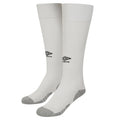 White-Grey - Front - Osprey Childrens-Kids Umbro Away Socks