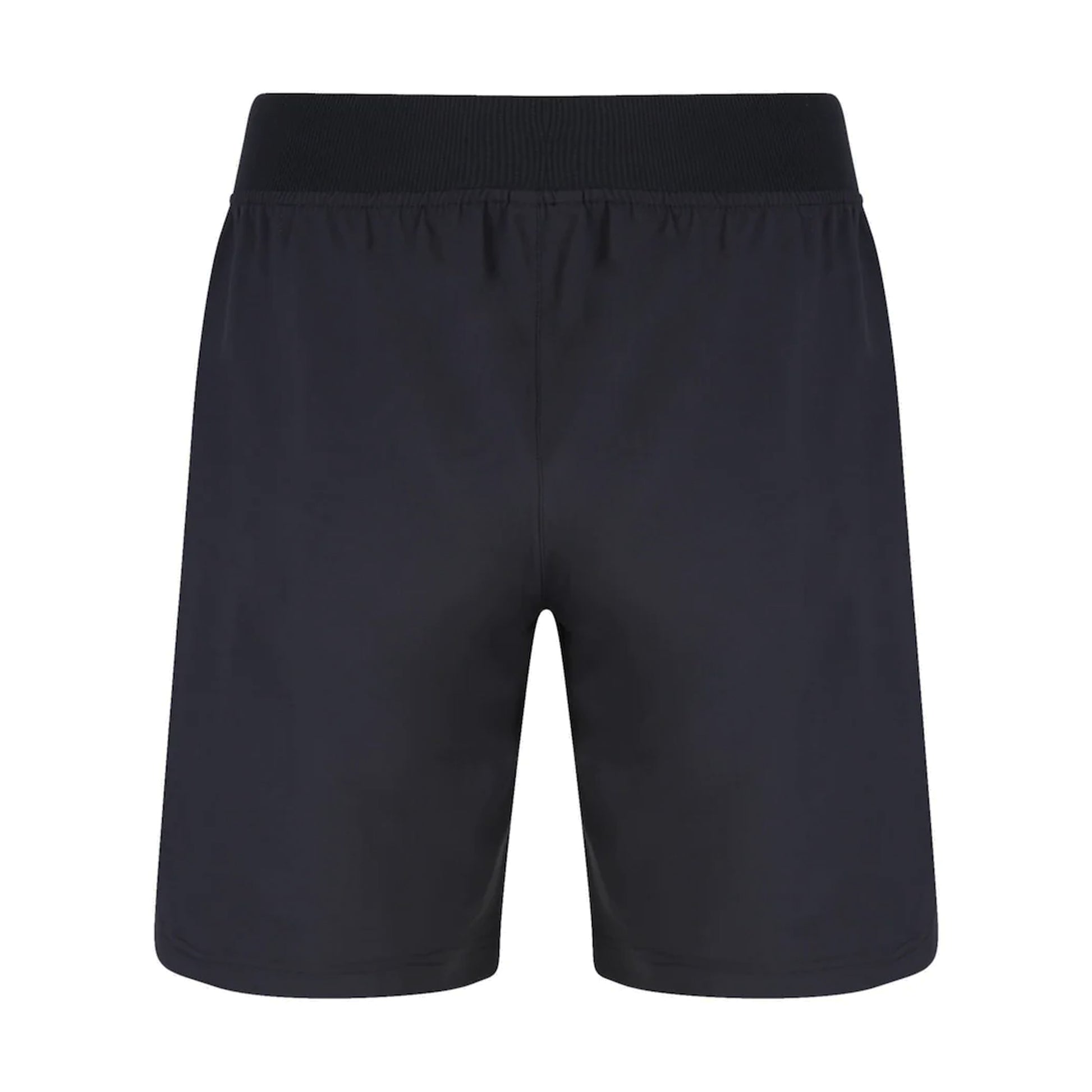 Black - Back - England Rugby Mens 22-23 Woven Umbro Shorts