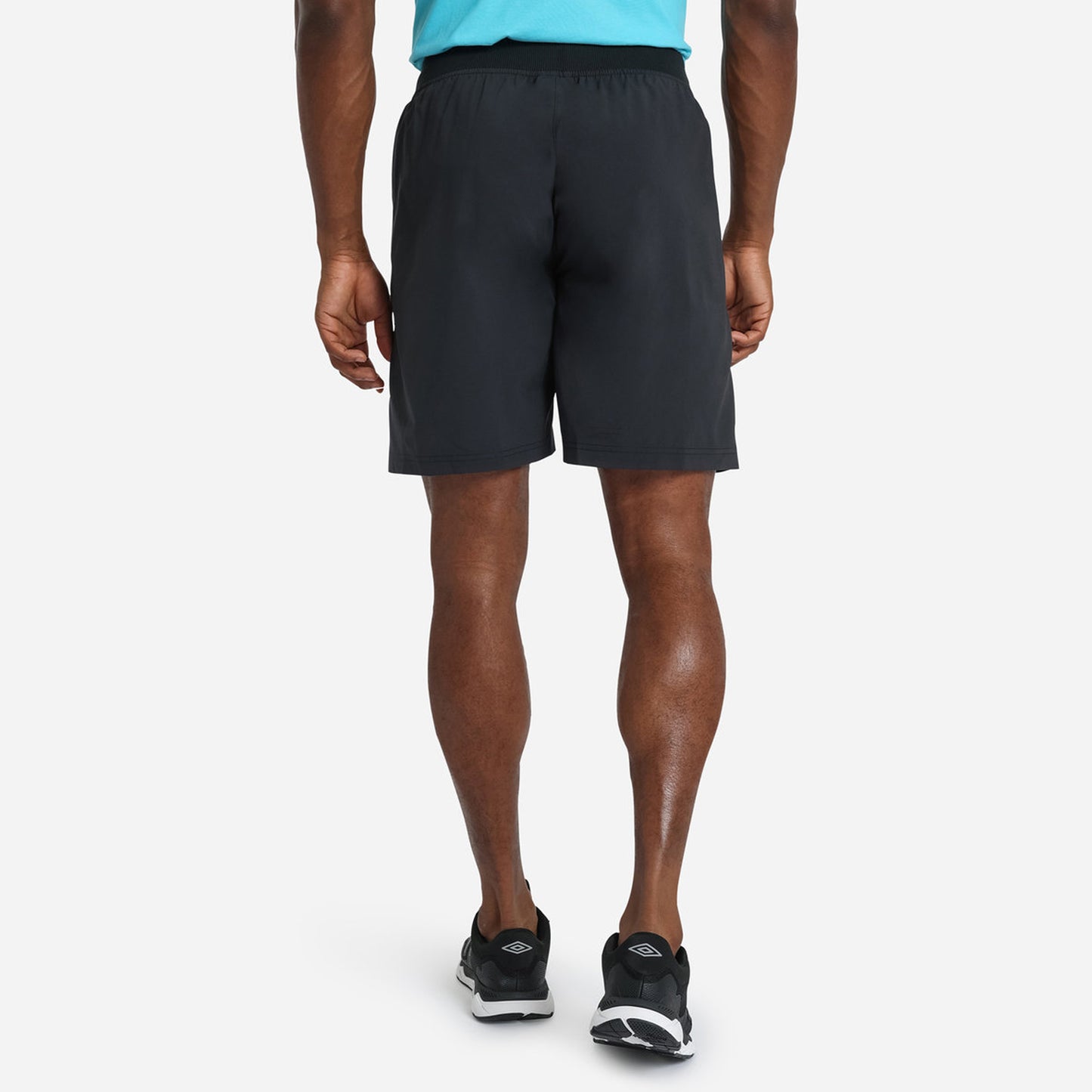 Black - Lifestyle - England Rugby Mens 22-23 Woven Umbro Shorts