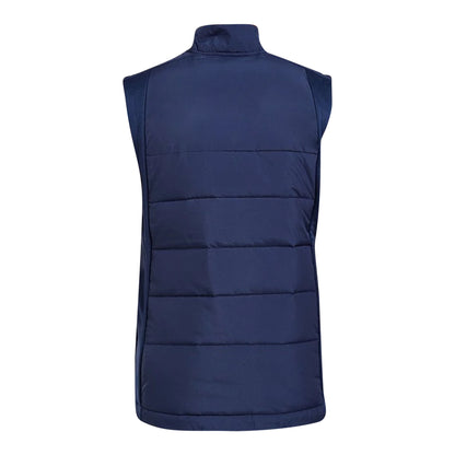 Dark Navy-Red Plum - Back - West Ham United FC Mens 22-23 Umbro Gilet