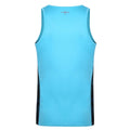 Bachelor Button-Ensign Blue-Black - Back - England Rugby Mens 22-23 Umbro Vest Top
