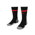 Black-Red - Front - England Rugby Childrens-Kids 22-23 Umbro Mid Calf Socks