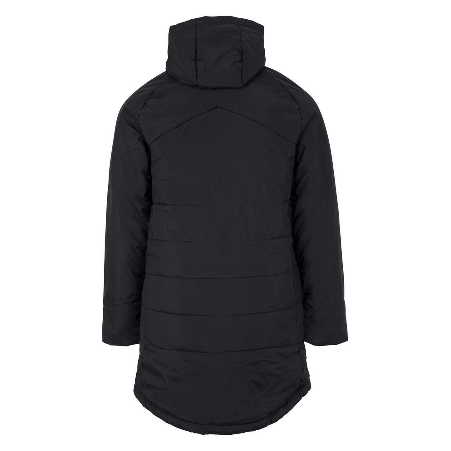 Black-Carbon - Back - Heart Of Midlothian FC Mens 22-23 Umbro Padded Jacket