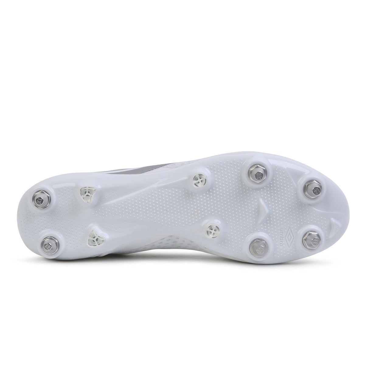 White-Metallic Chrome - Side - Umbro Mens Velocita 6 Pro Football Boots