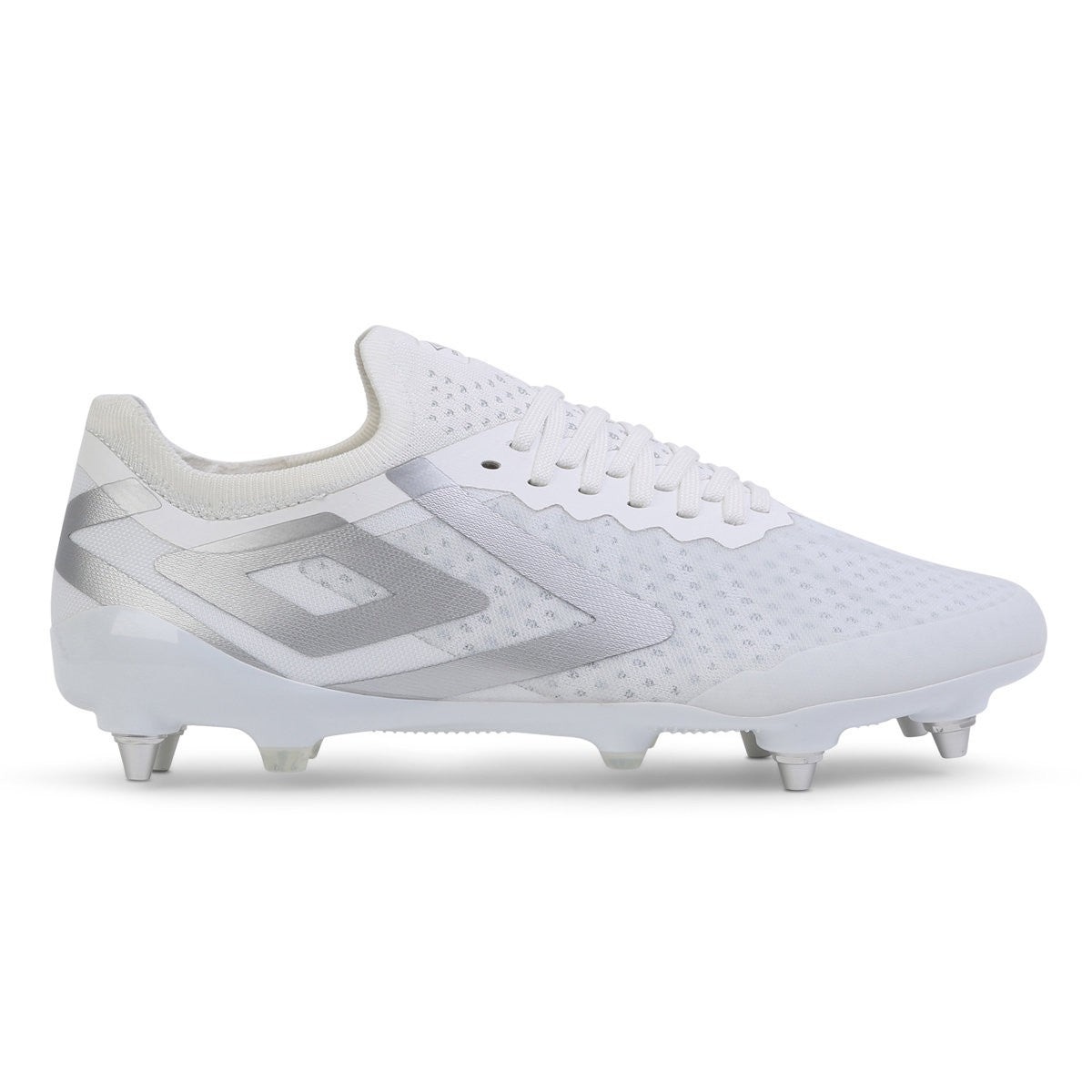 White-Metallic Chrome - Lifestyle - Umbro Mens Velocita 6 Pro Football Boots