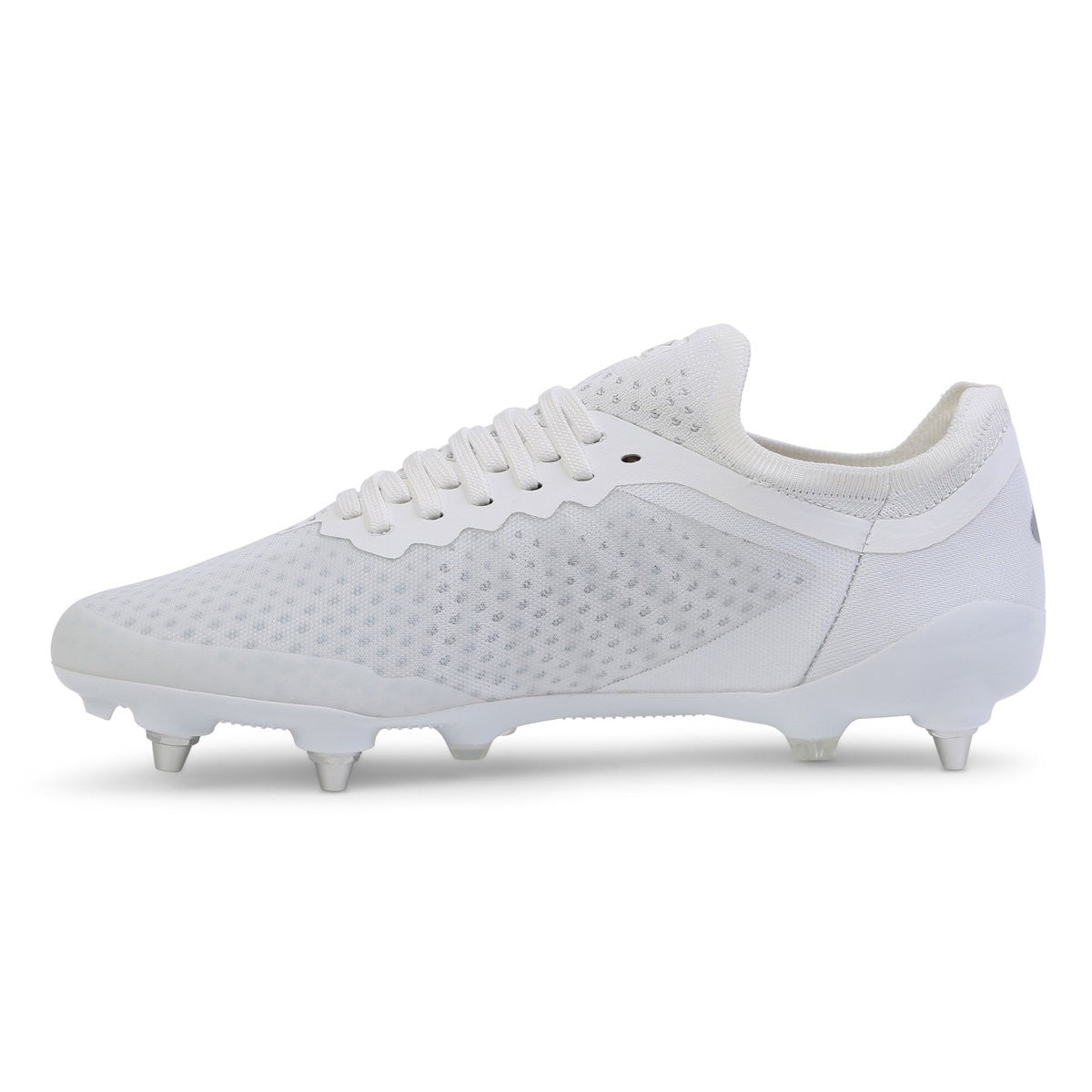 White-Metallic Chrome - Pack Shot - Umbro Mens Velocita 6 Pro Football Boots