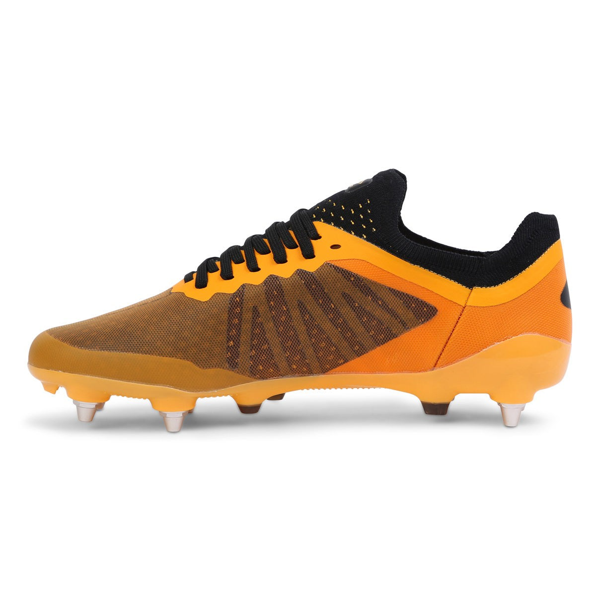 Saffron-Black - Pack Shot - Umbro Mens Velocita 6 Pro Football Boots
