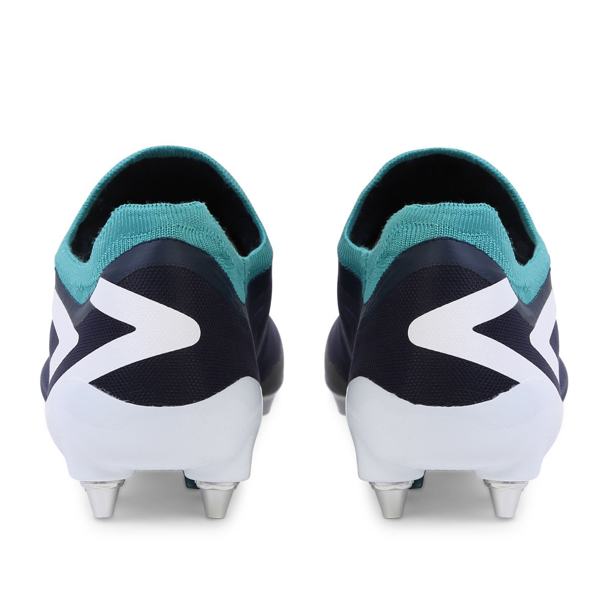 Navy Blazer-White-Latigo Bay - Back - Umbro Mens Velocita 6 Pro Football Boots