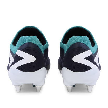 Navy Blazer-White-Latigo Bay - Back - Umbro Mens Velocita 6 Pro Football Boots
