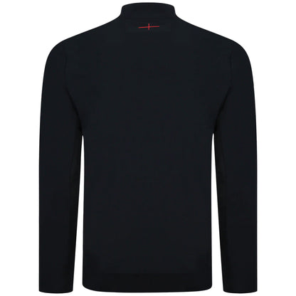 Black - Back - England Rugby Mens 22-23 Anthem Umbro Jacket