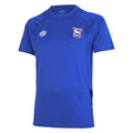 Dazzling Blue-Clematis Blue - Front - Ipswich Town FC Childrens-Kids 22-23 Umbro Training Jersey