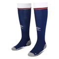 Navy-White - Front - England Red Roses Womens-Ladies Umbro Home Socks