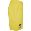 Yellow - Side - AFC Bournemouth Childrens-Kids 22-23 Umbro Goalkeeper Shorts