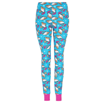 White-Blue - Lifestyle - Disney Womens-Ladies Snow White 100% Sleepy Pyjama Set