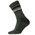 Khaki - Front - Mens Nordic Heavy Gauge Boot Socks