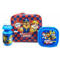 Blue-Red - Front - PAW Patrol Children-Kids Heroes Work Together Lunchbox Set (3 Piece)