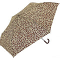 Leopard - Front - X-Brella Leopard Print Compact Stick Umbrella