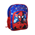 Navy-Red - Front - Spider-Man Childrens-Kids Deluxe Backpack