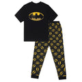 Black - Front - Batman Mens Pyjama Set