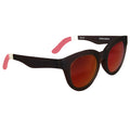 Brown Soft Coat - Pink Mirror - Back - Toms Womens-Ladies Traveler Florentin Sunglasses