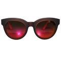 Brown Soft Coat - Pink Mirror - Front - Toms Womens-Ladies Traveler Florentin Sunglasses