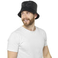 Black - Front - Tom Franks Mens Bucket Hat