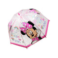 Pink - Front - Disney Junior Childrens-Kids Minnie Stick Umbrella