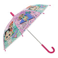Pink - Back - LOL Surprise! Childrens-Kids Character Stick Umbrella
