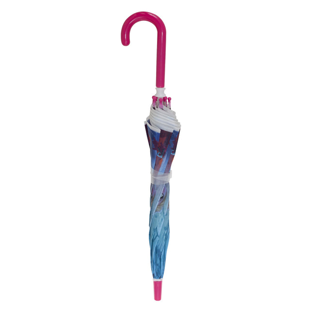 Pink - Pack Shot - Frozen 2 Childrens-Kids Stick Umbrella