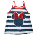 Navy-Red - Back - Minnie Mouse Girls Swim Set