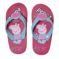 Pink - Side - Peppa Pig Childrens-Kids Light Up Flip Flops