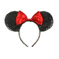 Black-Red - Front - Minnie Mouse Headband