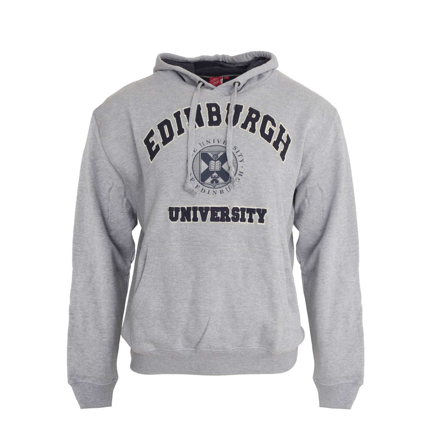 Grey - Front - University Of Edinburgh Unisex Hoodie