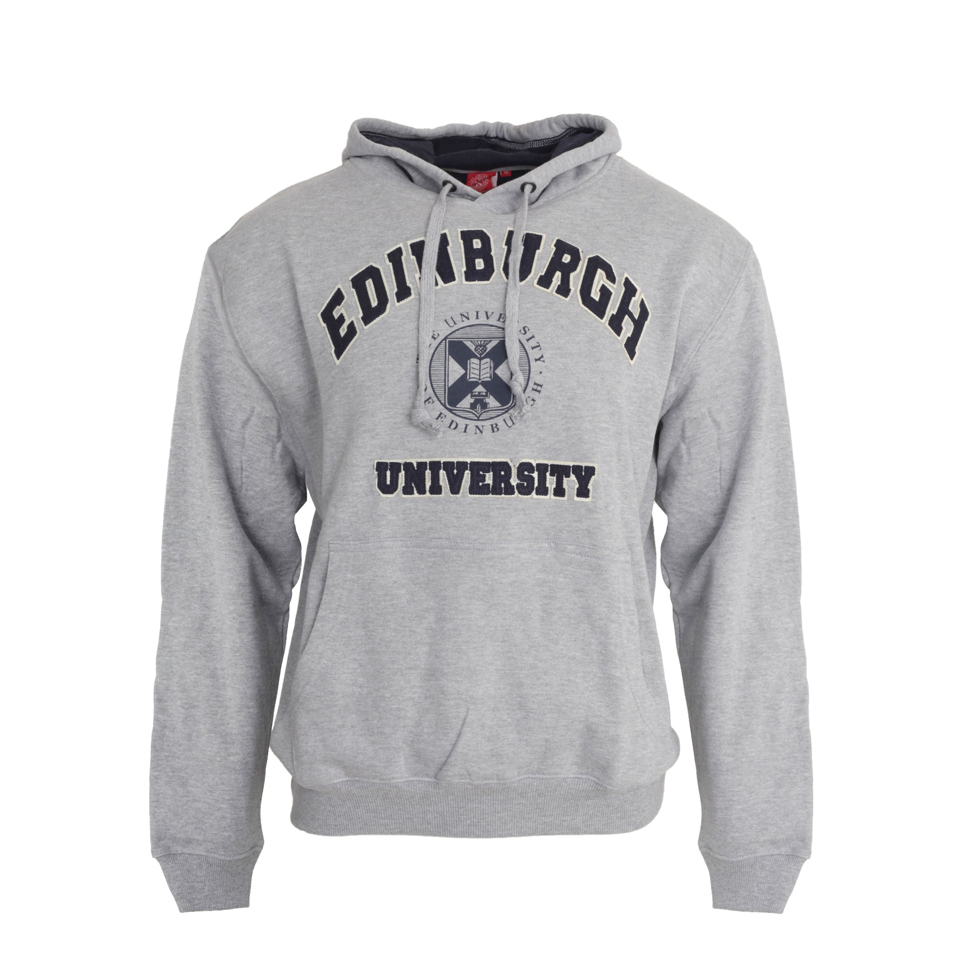 Grey - Front - University Of Edinburgh Unisex Hoodie