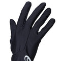 Black - Side - Asics Womens-Ladies Running Gloves