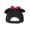 Black - Back - Disney Childrens-Kids 3D Sparkly Minnie Mouse Cap