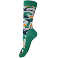 Blue-Green - Back - Mens Camo Novelty Socks (2 Pairs)