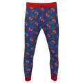 Navy-Red - Front - Superman Mens Repeat Print Lounge Pants