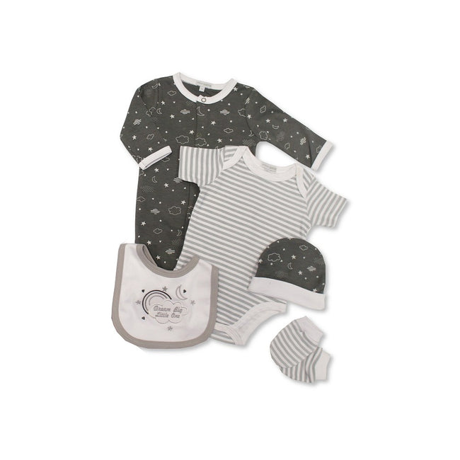 Grey - Front - Nursery Time Baby Dream Big Little One Gift Set (5 Pieces)