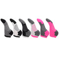 Black-White-Grey-Pink - Front - Red Tag Active Sportswear Womens-Ladies Diamond Sport Trainer Liners (Pack Of 6)