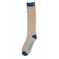 Neon Orange - Front - Dublin Unisex Adult Smiley Socks